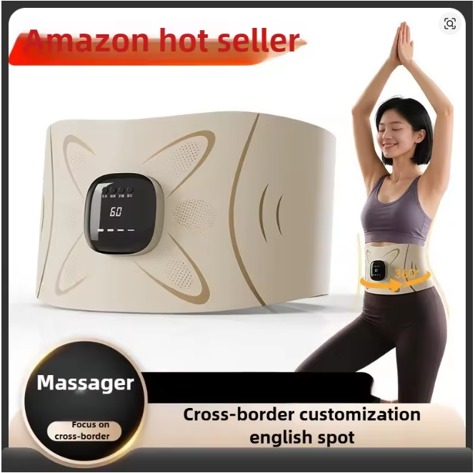 2025EMS micro-current waist pulse massager