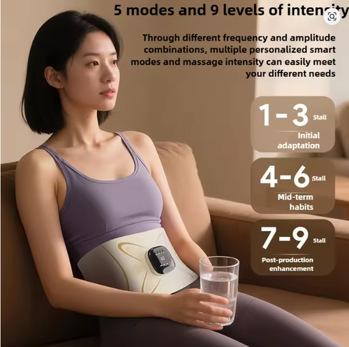 2025EMS micro-current waist pulse massager